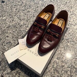Gucci Women’s Burgundy Loafers